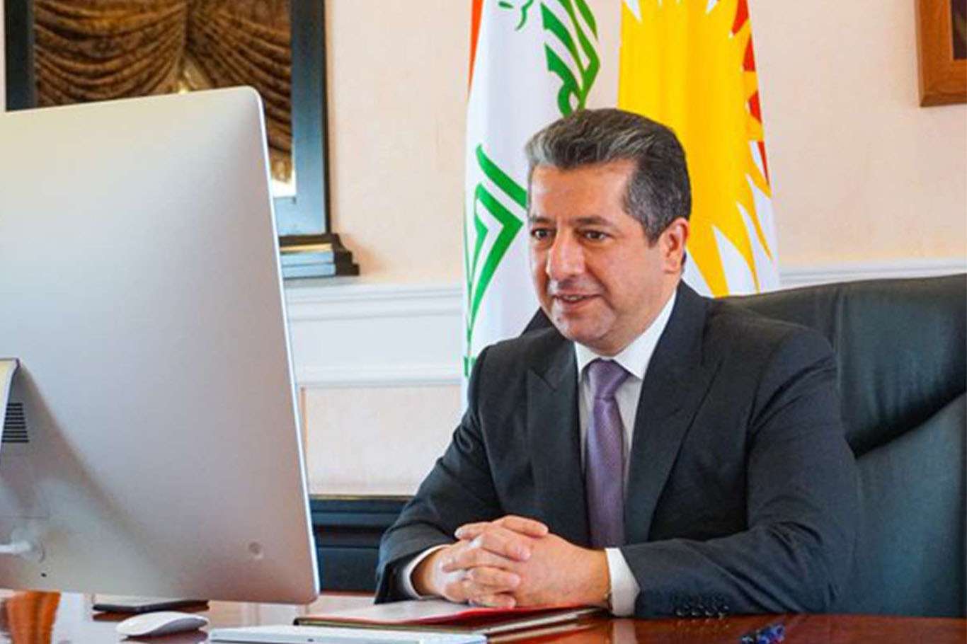 Kürdistan Bölgesi Başbakanı Mesrur Barzani: “Kazimi’nin ziyareti önemli bir adım”